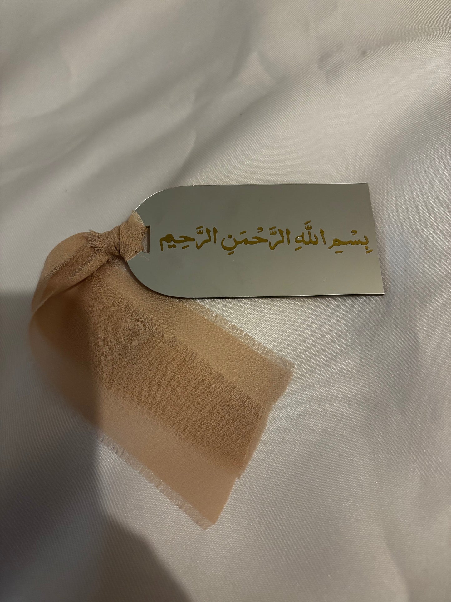 Mini Marque-page miroir – Argenté & Doré